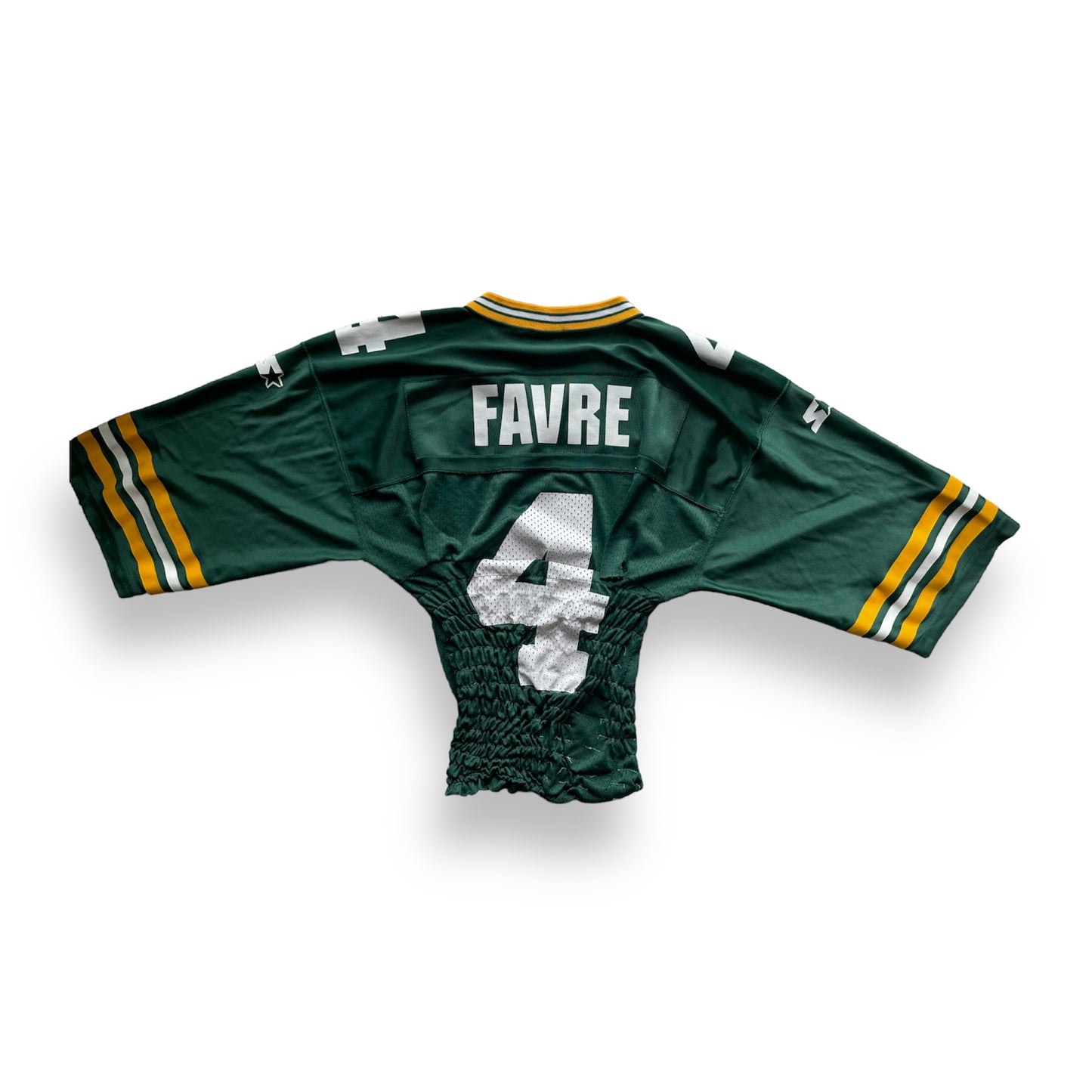 Green Bay Football Jersey with Back Shirring